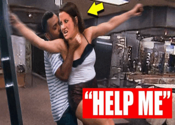 BREAKING NEWS: ASHLEY GOLD PUNC:HED LES GOLD ON THE FACE!