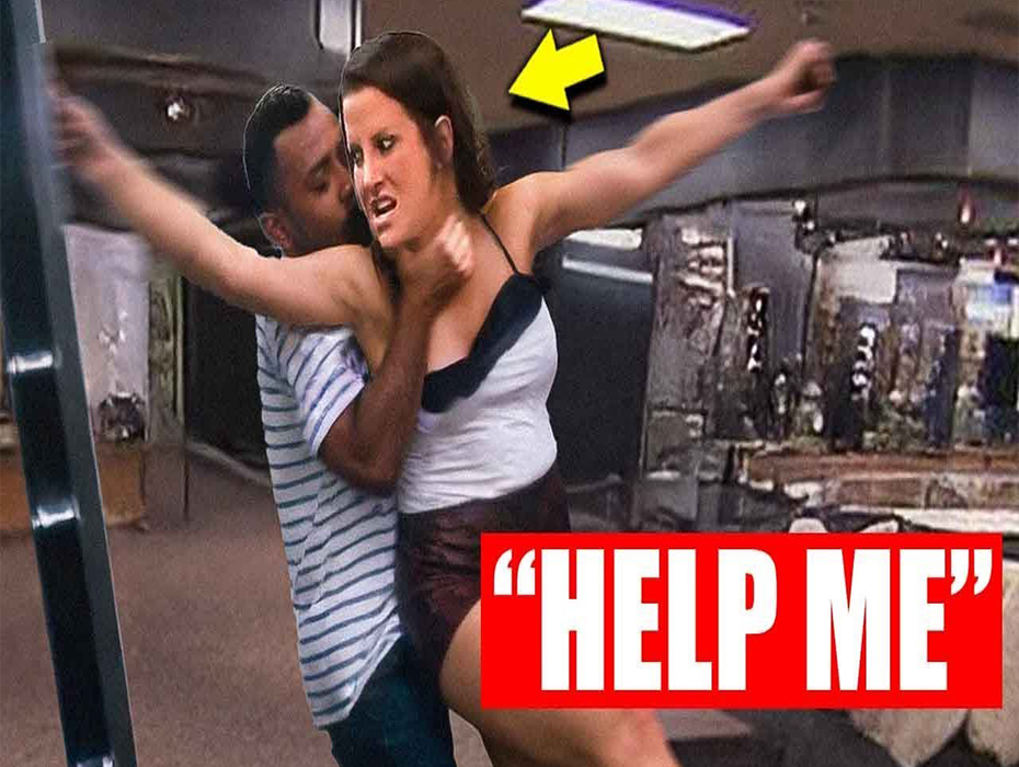 BREAKING NEWS: ASHLEY GOLD PUNC:HED LES GOLD ON THE FACE!