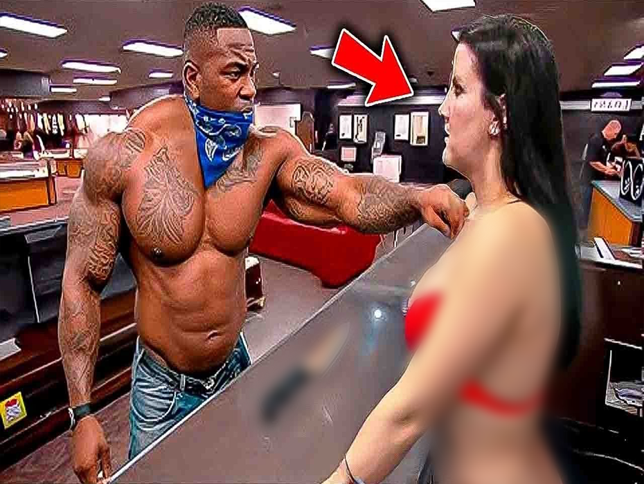 BREAKING NEWS: ASHLEY GOLD PUNC:HED LES GOLD ON THE FACE!