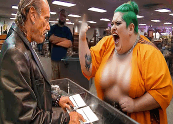 500lb Man SLA:PS Les Gold on Hardcore Pawn