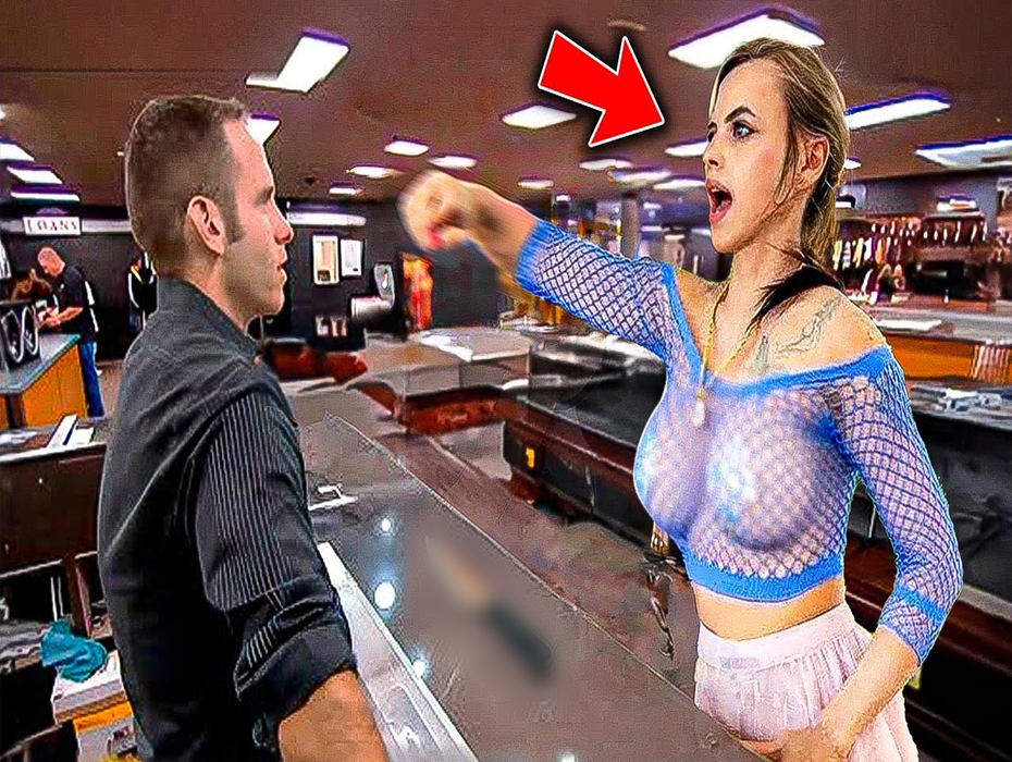 Ashley Gets Her JA:W Rocked By Karen On Hardcore Pawn