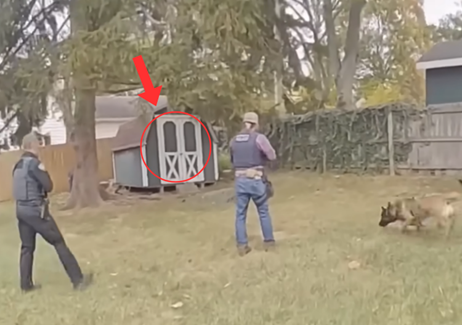 Cops Make a Horrifying Discovery Hidden in a Backyard